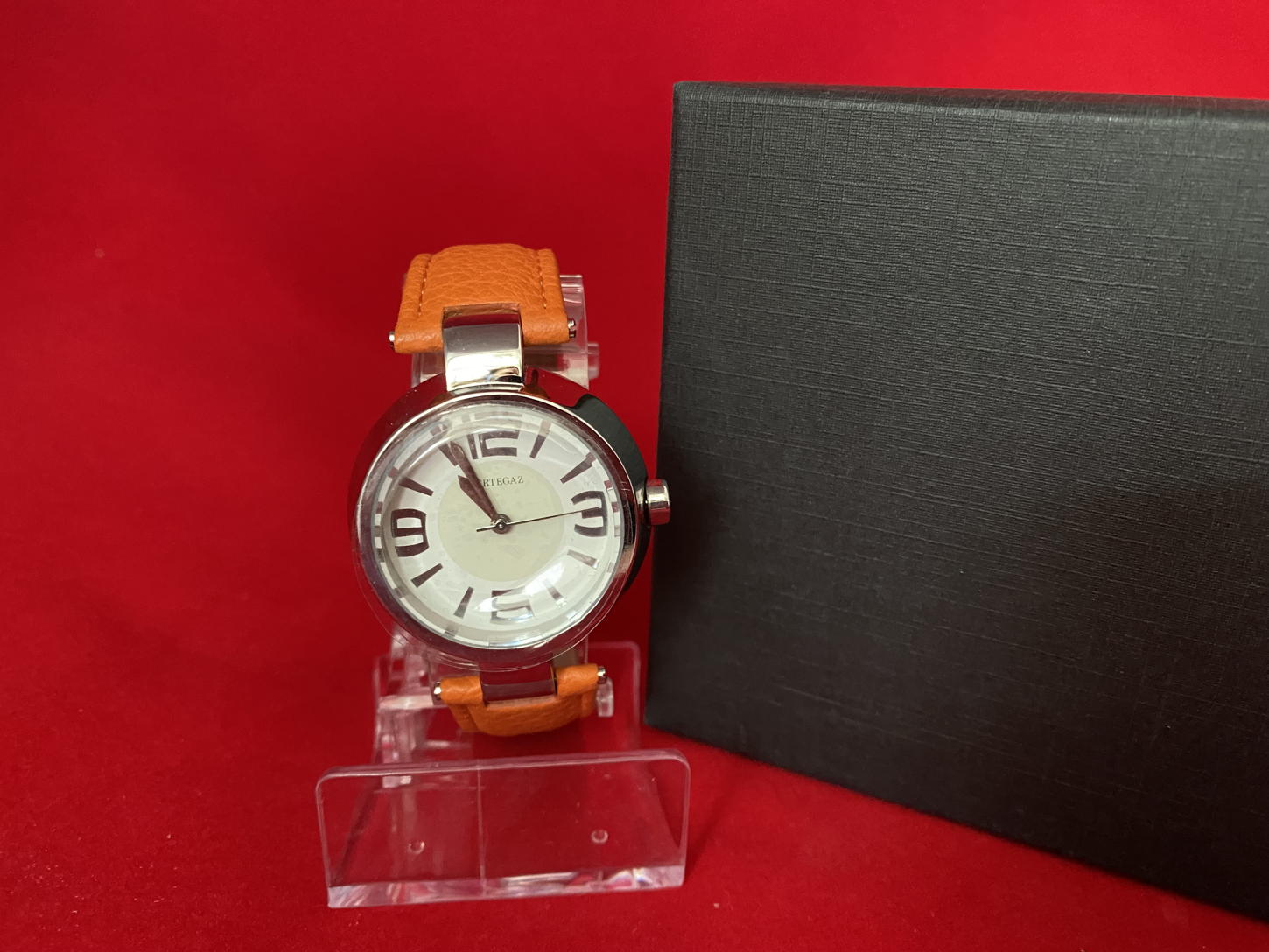 PERTEGEZ Damen Uhr Damen Armbanduhr Damenuhr Damenarmbanduhr P19035-N Orange